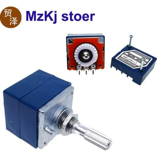 1PCS Japan ALPS RK271 Flower25MM A10K A20K A50K A100K Audio Amplifier Amp Volume Dual-unit Rotary Potentiometer