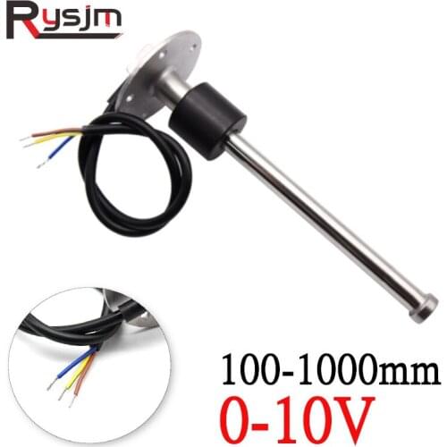 200/220/225/250/275/600mm 0-10V Car Truck Fuel Level Gauge Sensor Stainless Steel Fuel Sending Unit boat marine accessories