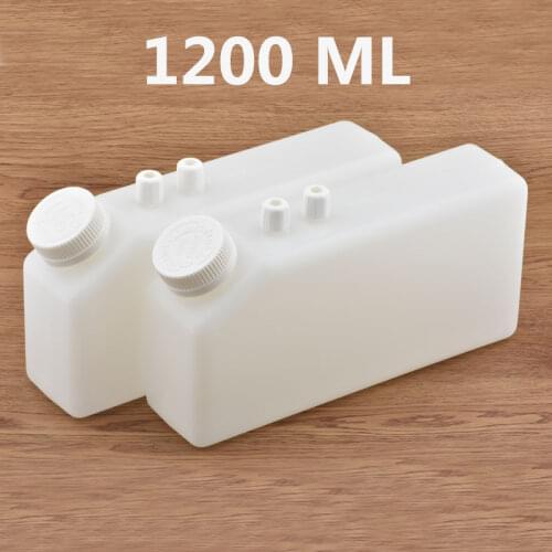 Corrosion resistant White Eco solven ink box ink tank 1200ml for eco solvent printer large format printer