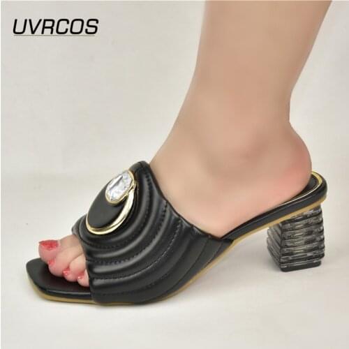 New Without Pumps Super High Heels Italian Women Wedding For Party Heels Elegant Shoes Sandals 2021 Summer Woman Slippers