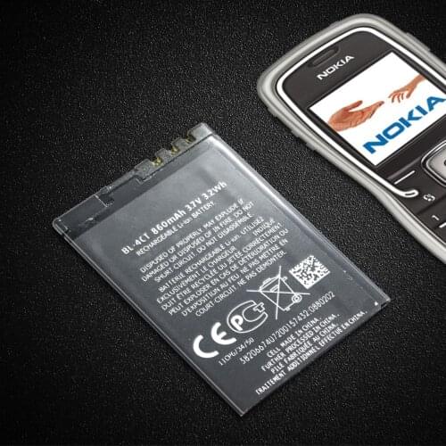 Battery BL-5B For Nokia 3230 5070 5140 5140i 5200 5300 5500 6020 6021 6060 BL 5B BL5B 890mAh Capacity Battery