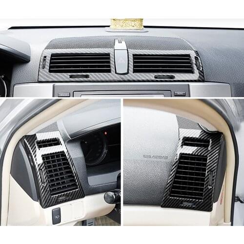 Interior Car Accessories Air Outlet Vent Cover Trim Sticker For Toyota Mark X Reiz X120 2005-2008 Car Styling Auto Parts