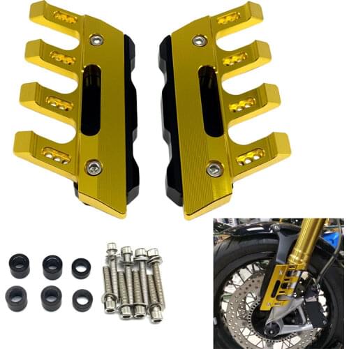 For kawasaki NINJA250R 2008-2014 ninja300r ninja400r Motorcycle Fender Protector Cover Anti falling block Shock absorber bumper