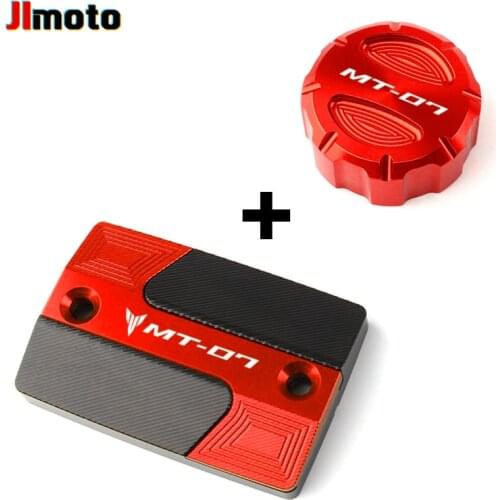 For Yamaha MT-07 MT 07 mt07 FZ07 2014-2020 Motorcycles CNC Accessories Front & Rear Brake Clutch Fluid Reservoir Covers Cap