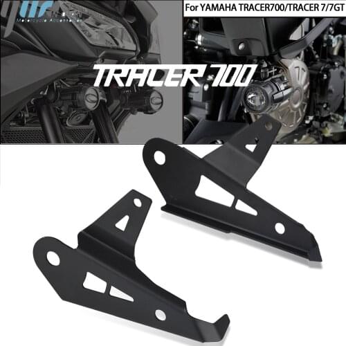For YAMAHA TRACER700 TRACER 700 7 7GT 20-2021 Motorcycle Auxiliary Lights Front Spotlight Foglight Holder Lamp Mounting Bracket