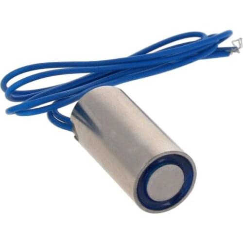 DC 12V Electric Lifting Magnet Electromagnet Solenoid Lift Holding 23x27mm 1Pcs