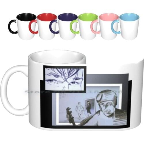 Take On Me Ceramic Mugs Coffee Cups Milk Tea Mug Aha Take On Me Music Video Music Video Mtv Vh1 Pop 80 80s Norway Hit Black