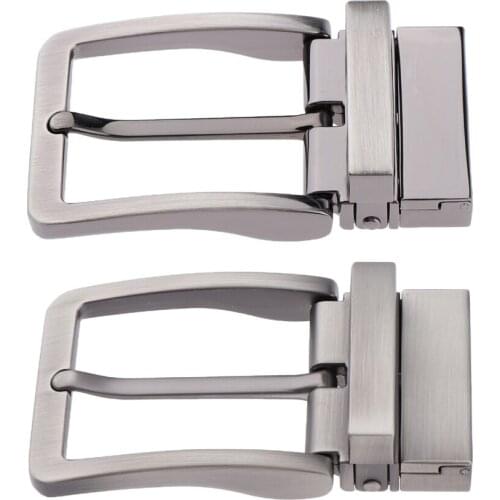 Set of 2 Roller Buckle Replacement Pin Buckle for Leather Belt