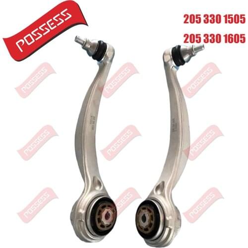A pair of front axle control arm assemblies for Mercedes-Benz, C-class W205, S205, C205, OE 2053301505/2053301605