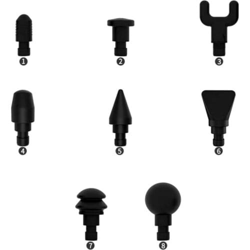 Body Relaxation Fascia Massager Gun For DeepTissue And Trigger Point Massager Attachment Set Suit Replacement Head Massage Head