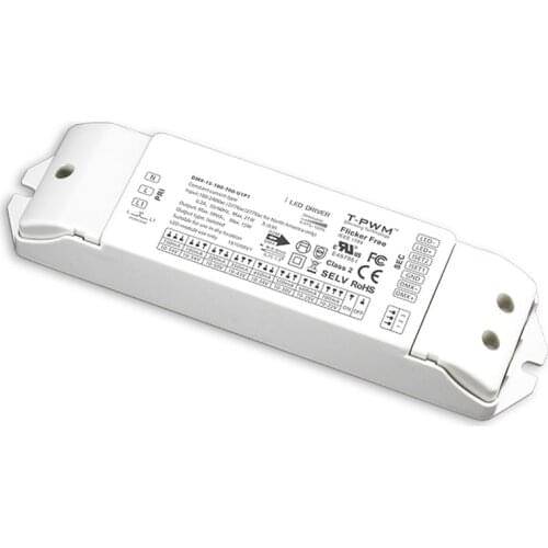 New DMX Dimming Driver LED Dimmable AC 100V-277V Input 100mA-1200mA 15W 25W 36W Constant Current Output DMX512 Power Drive