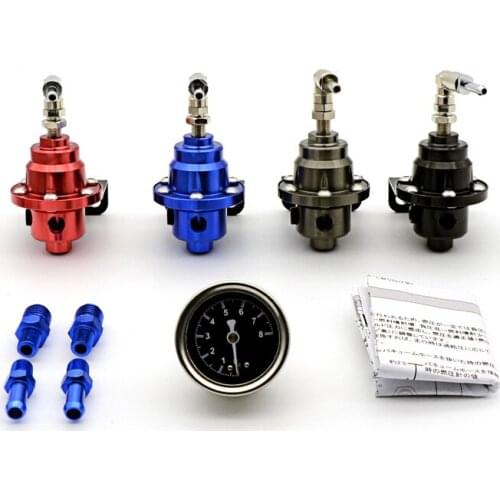 Universal Adjustable Tomei style Fuel Pressure Regulator With original gauge and instructions Rated