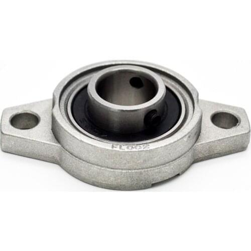10 pcs Free shipping KFL08 8mm diameter zinc alloy bearing housing FL08 K08 pillow block bearing