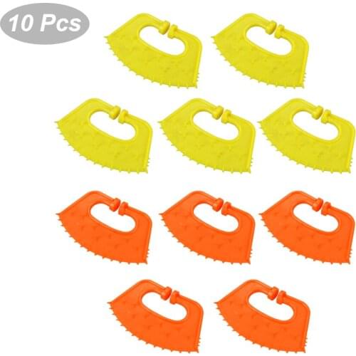 10Pcs plastic cow nose clip bull nose piercing calf weaning thickening cattle nose ring livestock cattle weaning equipment