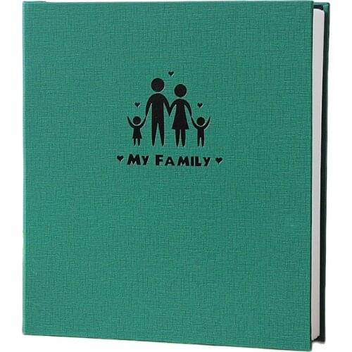 6 Inch Large Capacity Insert Photo Album 1000 Photos Retro Cloth Cover Instax Album Photo 4X6 Scrapbooking Baby Memorial Book