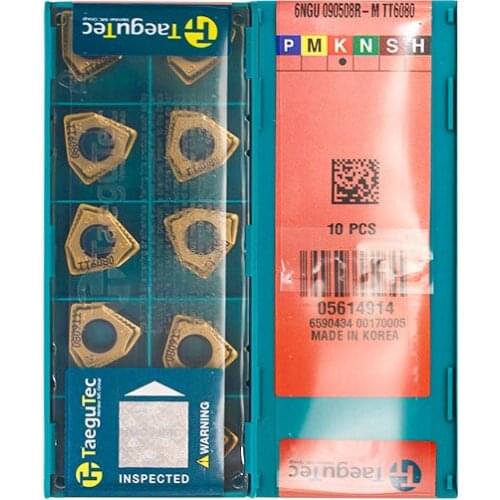 6NGU090508R-M TT6080 100% Original TAEGUTEC carbide insert with the best quality 10pcs/lot free shipping