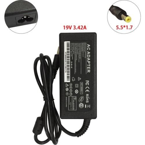 19V 3.42A 5.5*1.7mm Ac Dc Adapter For S231HL S232HL S202HLS242HL G257HL G257HU LED LCD Monitor Replacement switching power