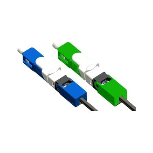 Free shipping FTTH ESC250D SC APC SC UPC Single-Mode Fiber OpticConnector ,New Model Optic Fast Connector