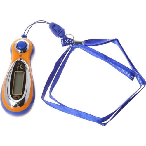 LCD Display Electronic Digital Tally Counter MP3 Manual Counters With Lanyards