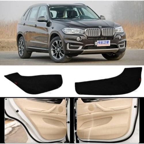 Brand New 1 Set Inside Door Anti Scratch Protection Cover Protective Pad For BMW X5 14-15