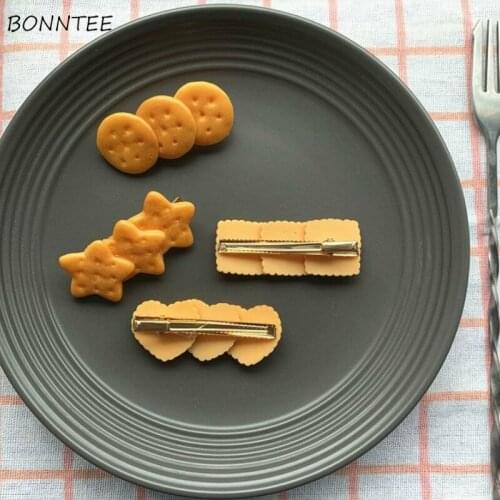 Headwear Women Yellow Hair Clip Unique Plastic Design Fashion Daily Hairpins Chic Korean Style Popular Kawaii Simulation College