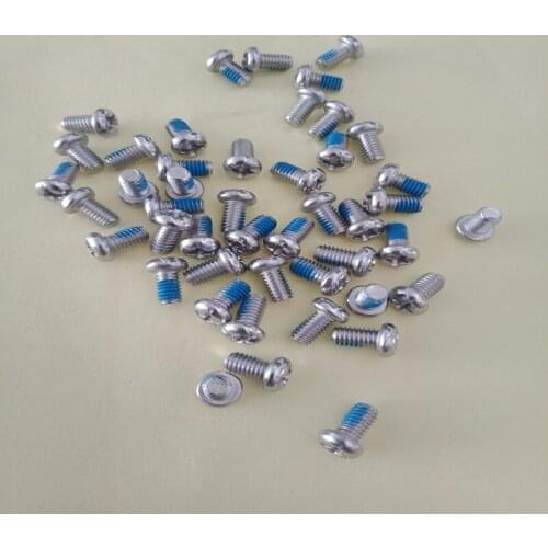 50pcs M2 304 stainless steel Phillips round head dispensing anti-loosening screw cross pan anti-dropping bolt 3mm-10mm length