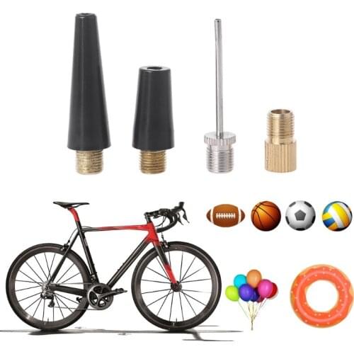 Ball Pump Needle Set Tire Pump Adapter Inflatables Air Nozzle Pump Adapter Kit Applicable Inflatables Sport Balls Bikes T84F