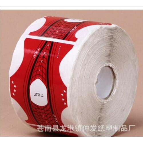 2016 New 300Pcs/Lot High Quality Butterfly Fish Stiletto Red Nail Forms for Gel & Acrylic Nail Extensions,+Free Shipping W054TF