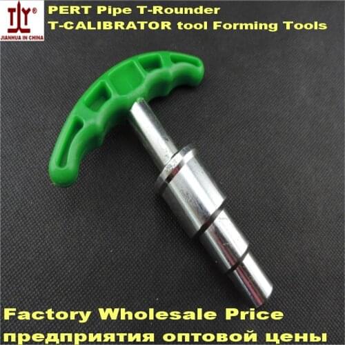 WHOLESALER Hand Tools for PERT Pipe T-Rounder T-CALIBRATOR tool Forming Tools Fitting for Plumbing Pipe Reamer