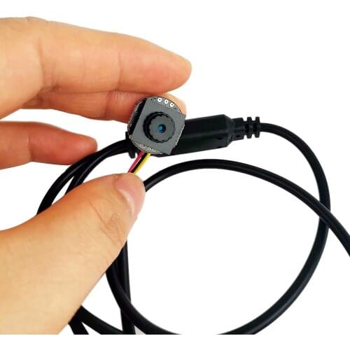 HD Super Small Analog mini Camera 700TVL Color CMOS Micro wide angle CCTV Camera +(BNC to RCA connector