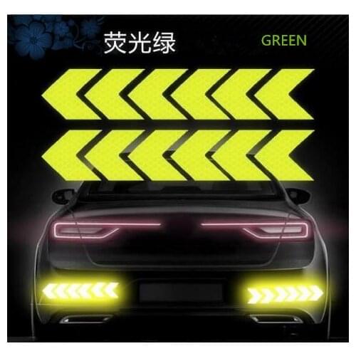 New boot safety warning reflective sticker reflective backlight protection for Buick Jepp Ford PEUGEOT Ferrari Maybach