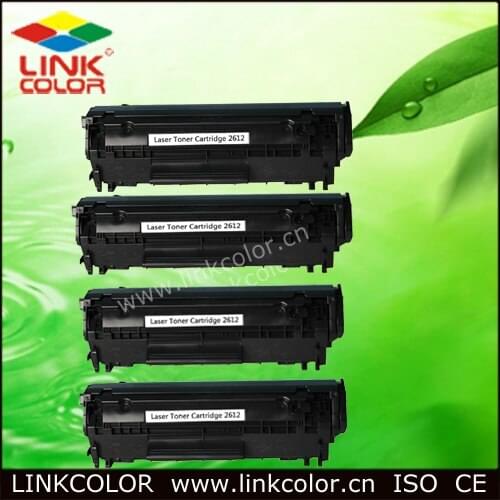 CNLINKCLR Compatible Q2612A 2612A 12a 2612 Toner for HP LJ 1010 1012 1015 1018 1020 1022 3010 3015 3020 3030 3050 M1005