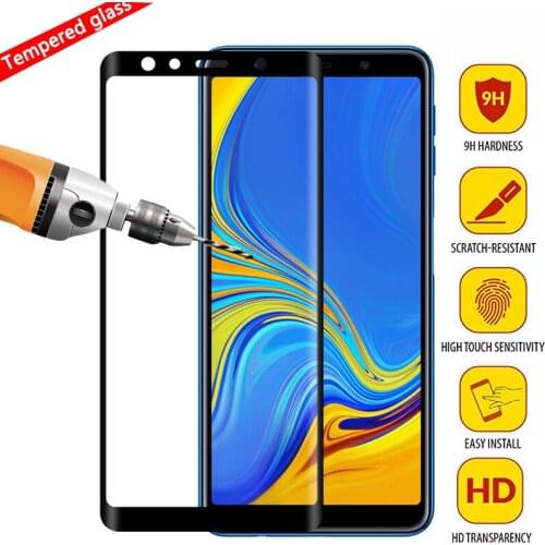 Protective Glass on the For Samsung Galaxy J4 J6 A6 A8 Plus A5 A7 J7 J8 2018 Glass Tremp A750 A730 A530 J600 Samsun Sumsun Galax