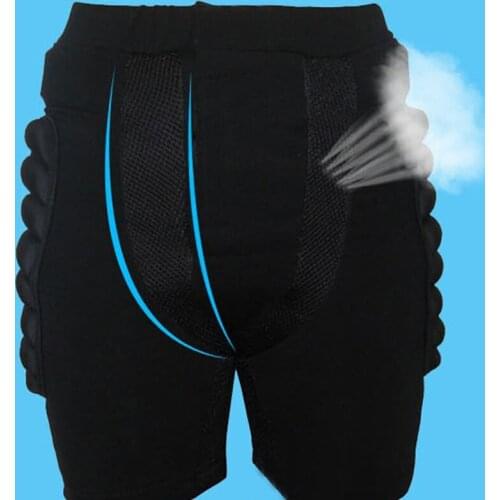 Hip Butt Protection Shorts EVA Paded Guard Short Pants for Ski Ice Skating Snowboard RW