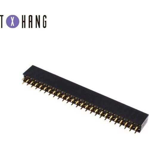 5/10PCS 2X25Pin Double Row Straight Female Pin Header Connector diy electronics