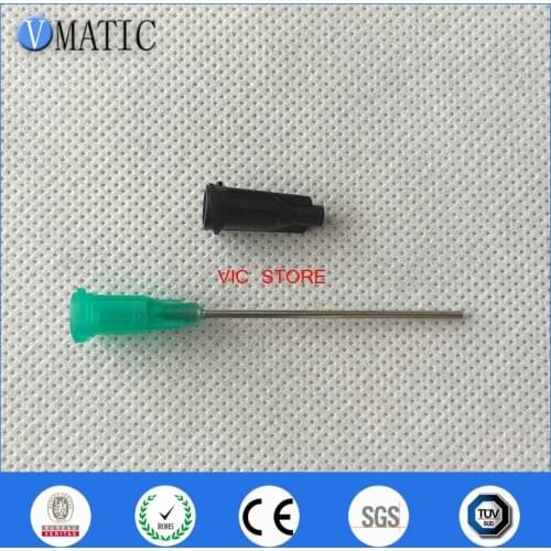 Free Shipping 50sets 18G 1.5'' Dispensing Needles Tips 1-1/2 Inch for Liquid Adhesive Glue Syringe