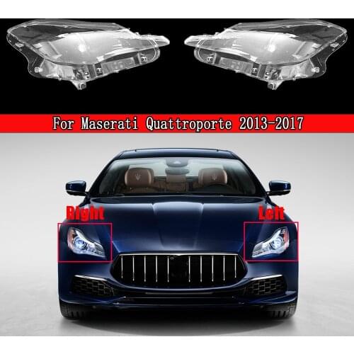 Auto Headlamp Case For Maserati Quattroporte 2013-2017 Car Front Headlight Headlamp Lens Cover Lenses Dust Cover Shell Plastic