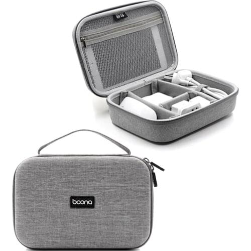 TUUTH Earphone Case Convenient Cable Storage Bag For Hard Drives,USB,Earphones Electronics Organizer Single Layer/Double Layer