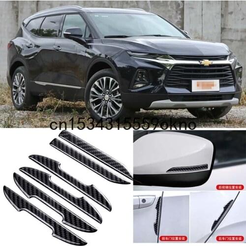 For Chevrolet AVEO Captiva Monza Cruze EPICA Equinox MALIBU SPARK Car Side Door Edge Mirror Guard Bumper Trim Protector Stickers