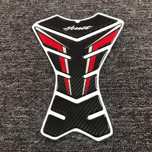 For Honda Hornet CB600F CB650F CB250 CB1000R 3D Carbon-look Motorcycle Tank Pad Protector Sticker