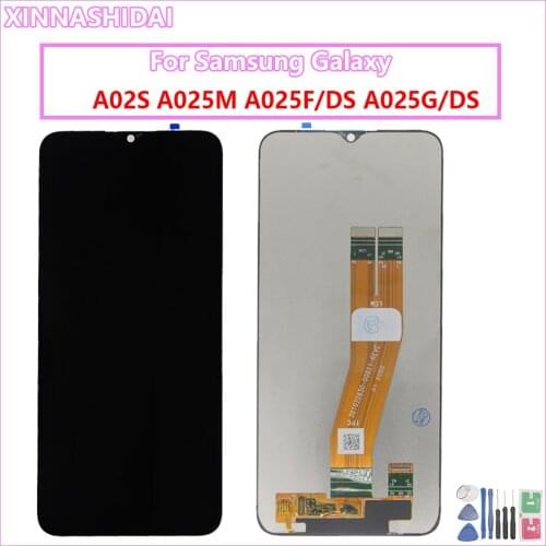 For Samsung Galaxy A02s A025 LCD With Frame Display Touch Screen Digitizer For Samsung A02s LCD A025M A025F/DS A025G/DS LCD