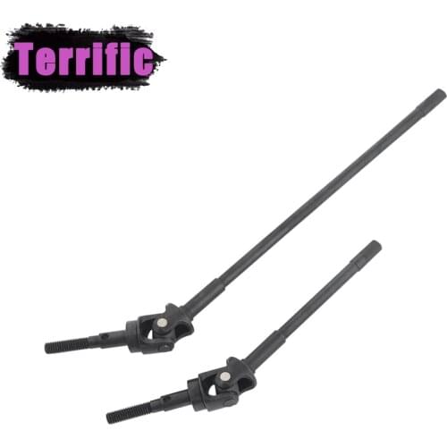 Hardened Steel Axle Set Universal Joint Drive Shaft Rear Straight Shaft for 1/10 RC Crawler Axial RR10 90053 Wraith 90018 90031