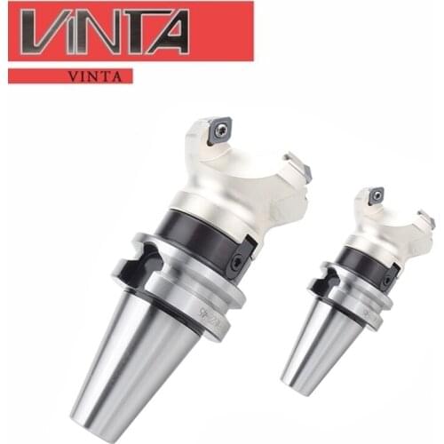 1pc KM12 50-22-4T Four SEKT1204 Carbide Insert Clamped Fast Feeding Alloy End Mill Milling Machining Slab Face Milling Cutter