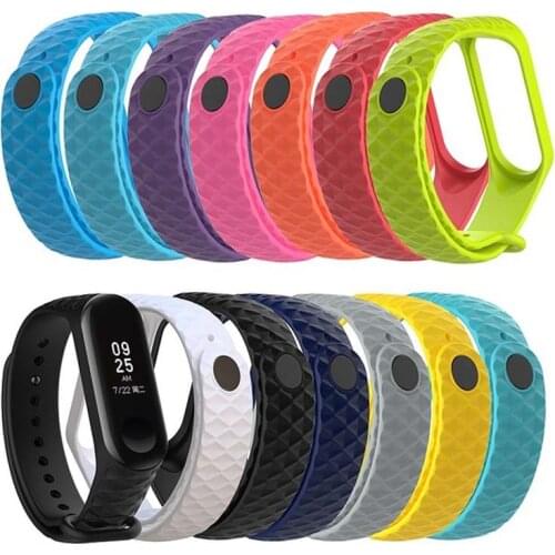 Soft TPU Sport Wristband For Xiaomi Mi Band 3 4 Adjustable Strap Bracelet Replacement for MiBand 4 3 Band Accessories