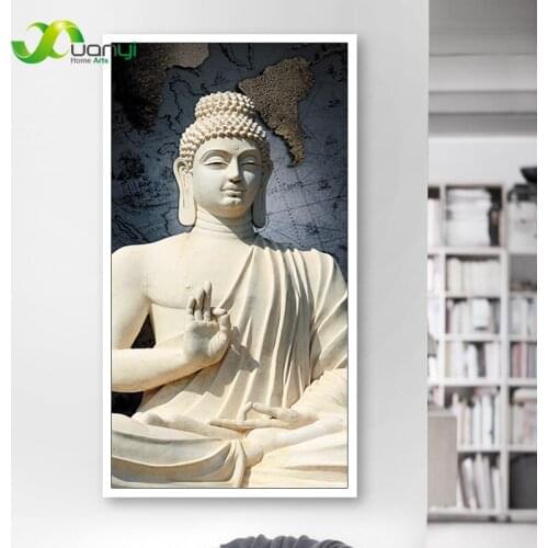 Buddha Wall Art Print Poster Painting Home Decoration Wall Zen Posters Budda Buda Canvas Wall Painting For Living Room Unframed