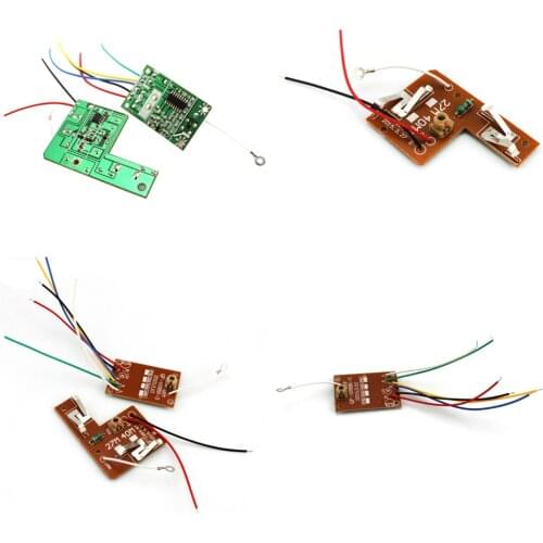 40MHZ 4 Ways Remote Control Pcb Rc Car Robot Ship Four Axis Aircraft Module Remote Control Car Toy Transmitting Receiving Board