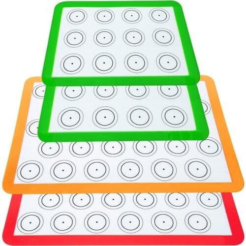 Silicone Baking Mat Fondant Bakeware Macaron Oven Home Non Stick Baking Tools For Cakes Pastry Tools Sheet Dough Roll Mats Pad