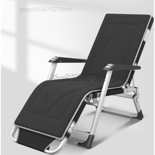 Reclining Chair Folding Lunch Break Lunch Chair Family Balcony Leisure Beach Single Office Portable Bed Back Chair