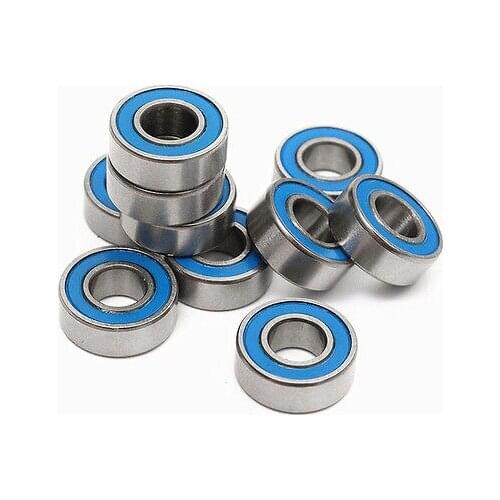 10Pcs/Lot MR115-2RS Double-shielded Miniature Ball Bearings Deep Groove 5x11x4m