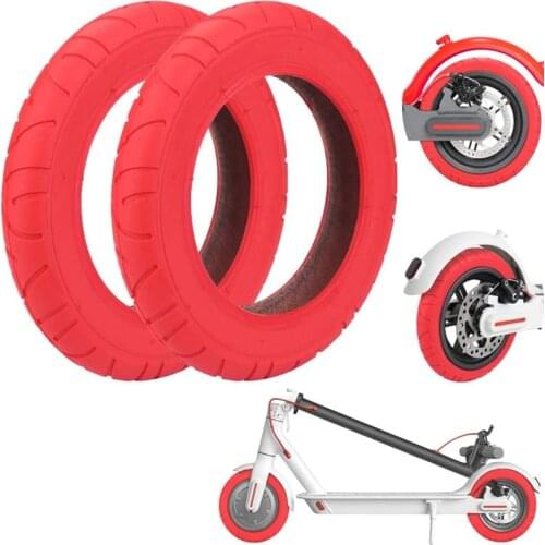 2pack 10 Inch Updated Tire for Xiaomi M365 Scooter Tyre Inflation Wheel Tubes Outer Tire for Xiaomi Pro Electric Scooter Remodel